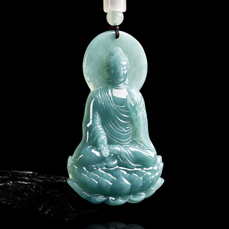 Natural Burmese Jadeite Buddha - Jewelry & Watches Store review and price