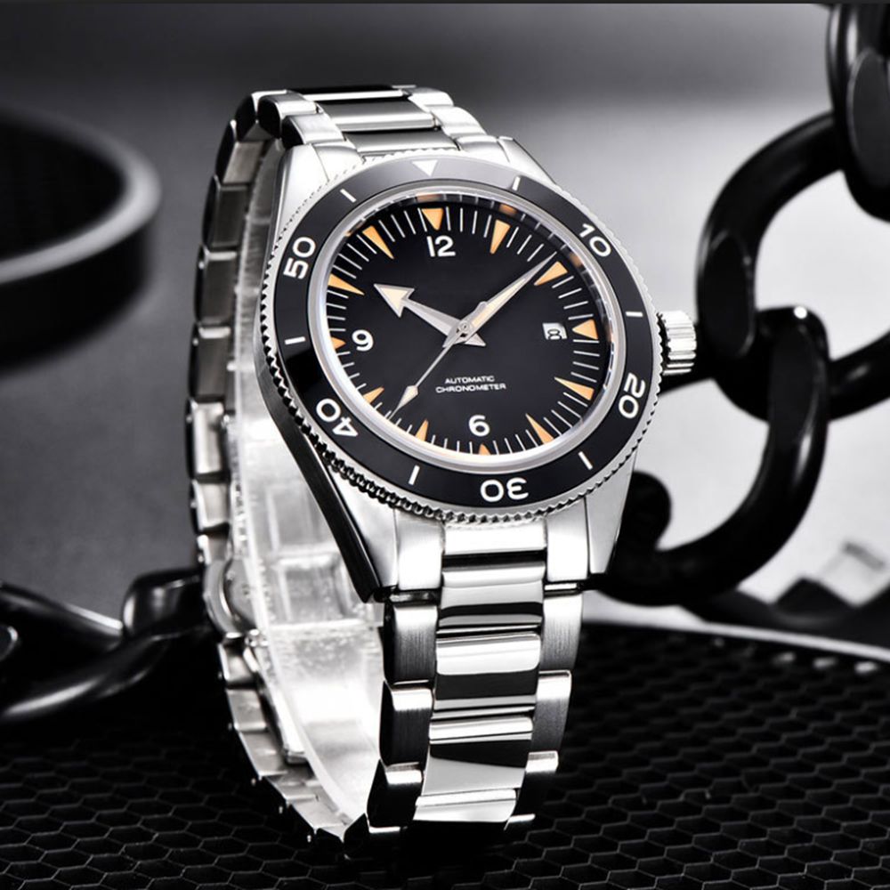 Custom Logo NH35 Movement Watc - Mens Mechanical Watch review and price