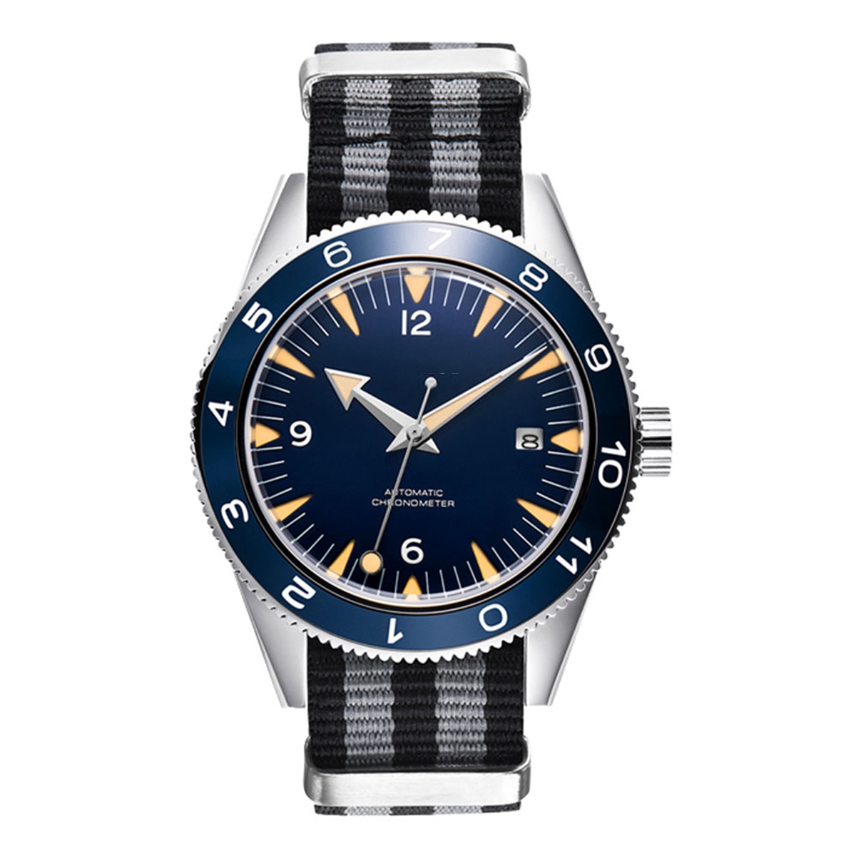 Custom Logo NH35 Movement Watc - Mens Mechanical Watch review and price