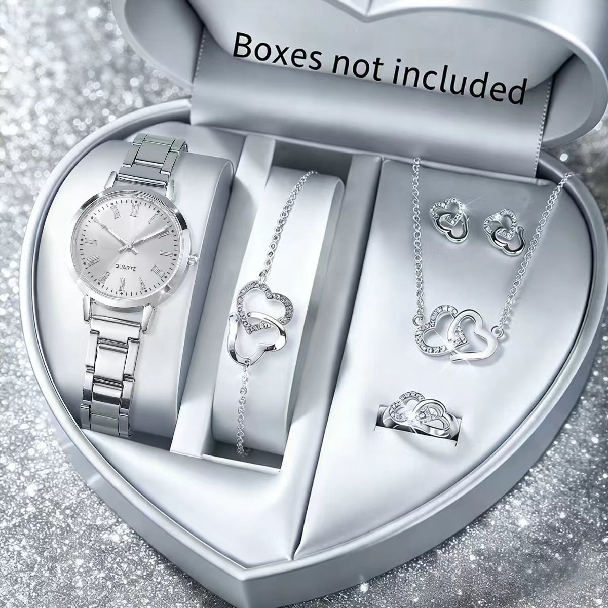 6PCS Fashion Women's Quartz Wa - Jewelry Box Organizer Watches review and price
