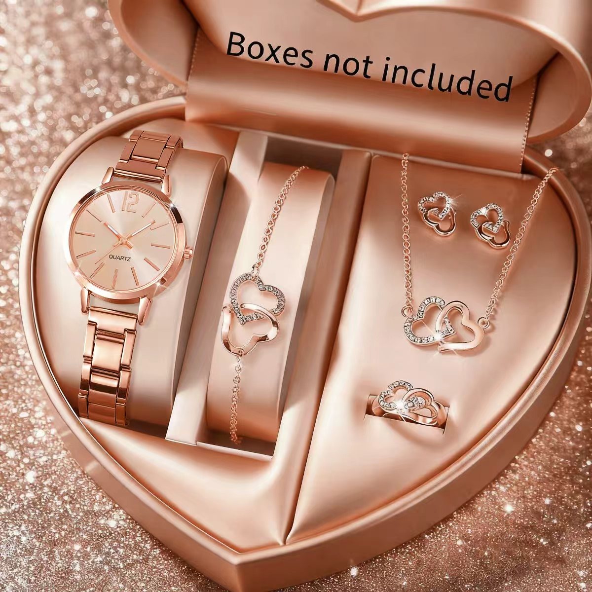 6PCS Fashion Women's Quartz Wa - Jewelry Box Organizer Watches review and price