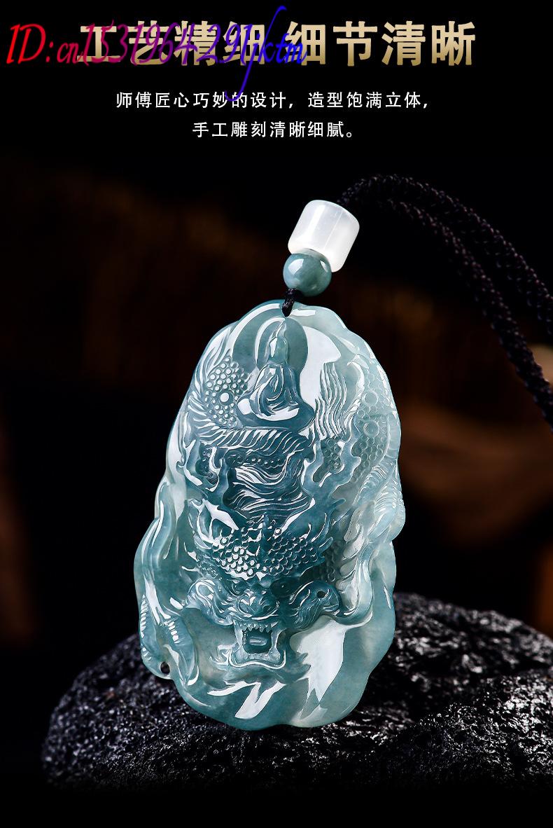 Natural Burmese Jadeite Dragon - Jewelry & Watches Store review and price