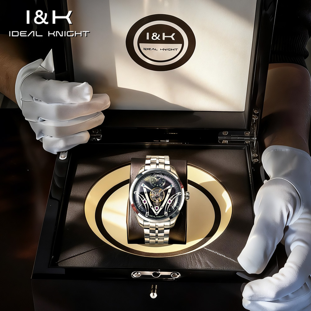 IDEAL KNIGHT 6821 Brand origin - Mens Mechanical Watch review and price