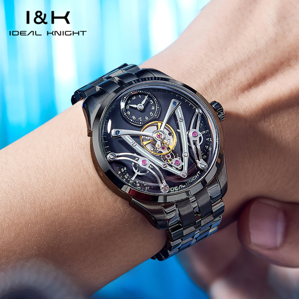 IDEAL KNIGHT 6821 Brand origin - Mens Mechanical Watch review and price
