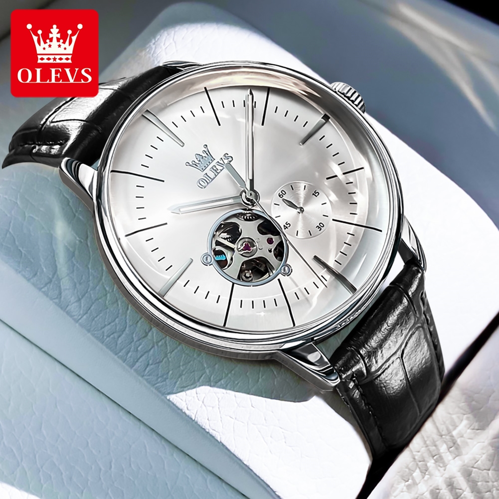 OLEVS 6708 Fashion Men's Watch - Mens Mechanical Watch review and price