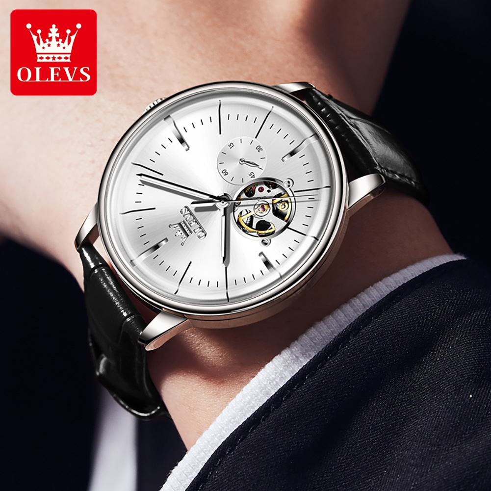 OLEVS 6708 Fashion Men's Watch - Mens Mechanical Watch review and price