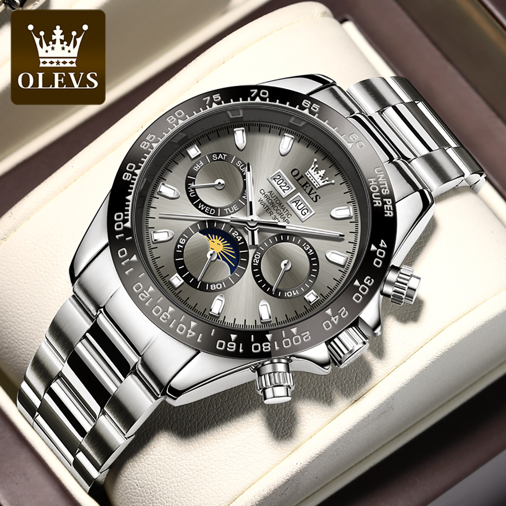 OLEVS 6654 Luxury Mens Watch C - Rolex Watch Daytona review and price