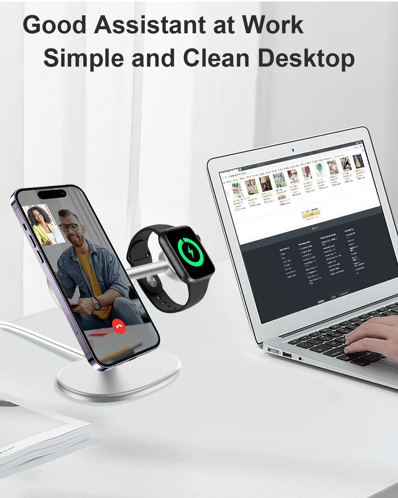 EWA 2-in-1 Desktop Phone Stand - Watches & Jewelry Repair Center review and price