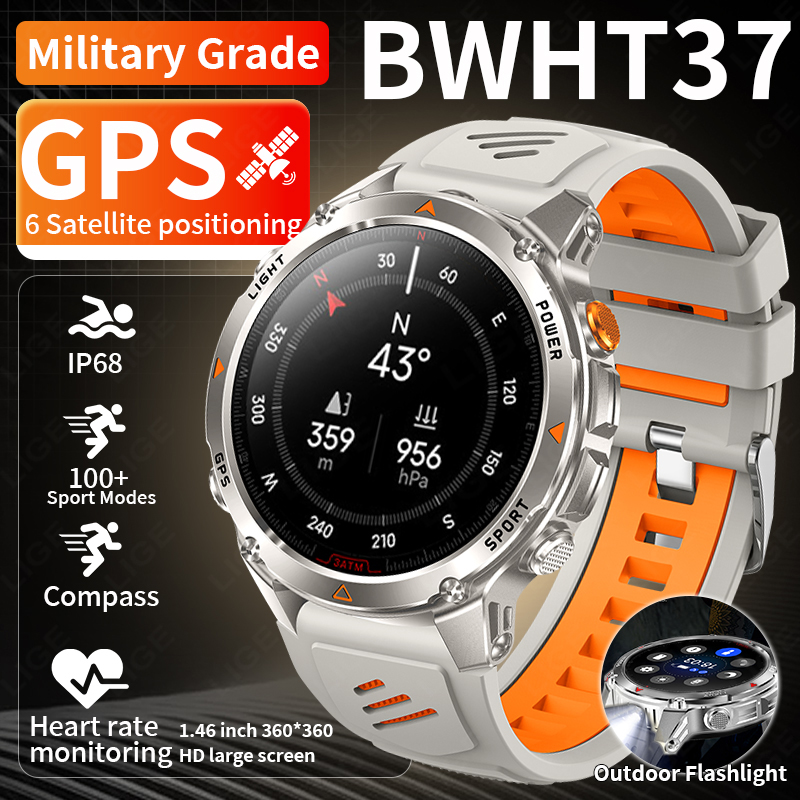 LIGE Rugged GPS Track Smart Wa - Smartwatch review and price