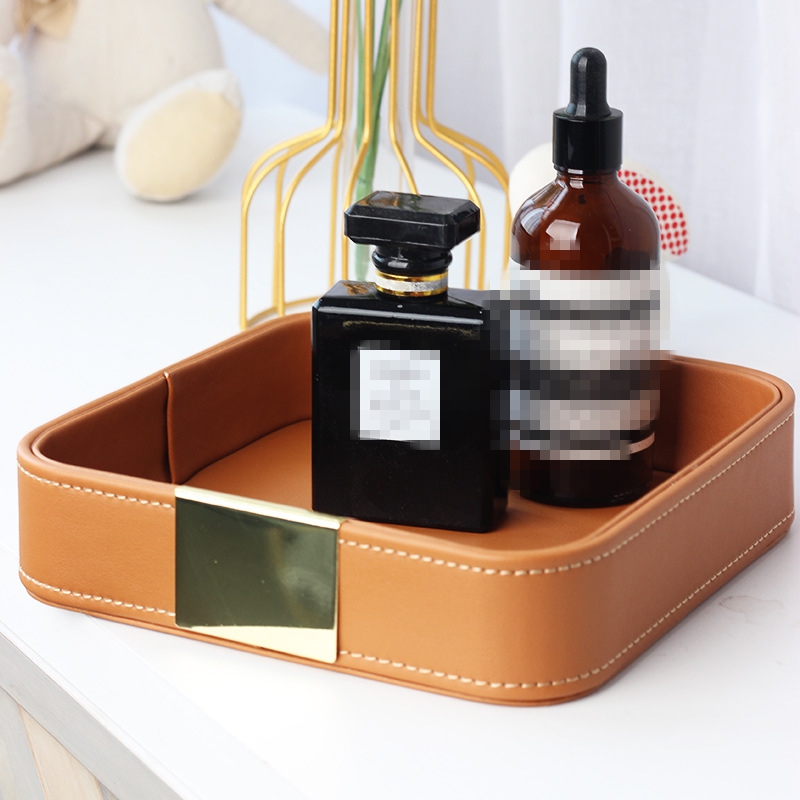 Leather Desk Tray Desktop Stor - Jewelry Stores With Watches review and price