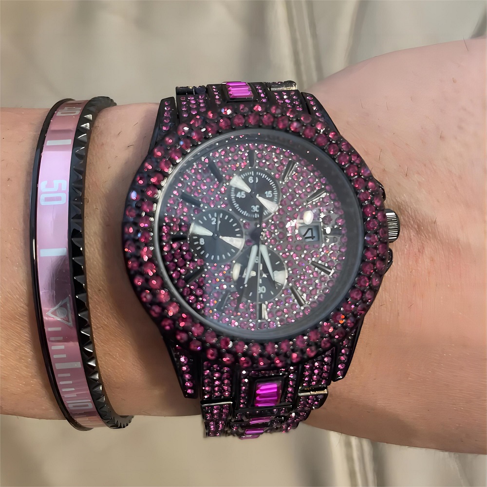 Hot Sell Red Ice Watch For Men - Jewelry Watches For Men review and price
