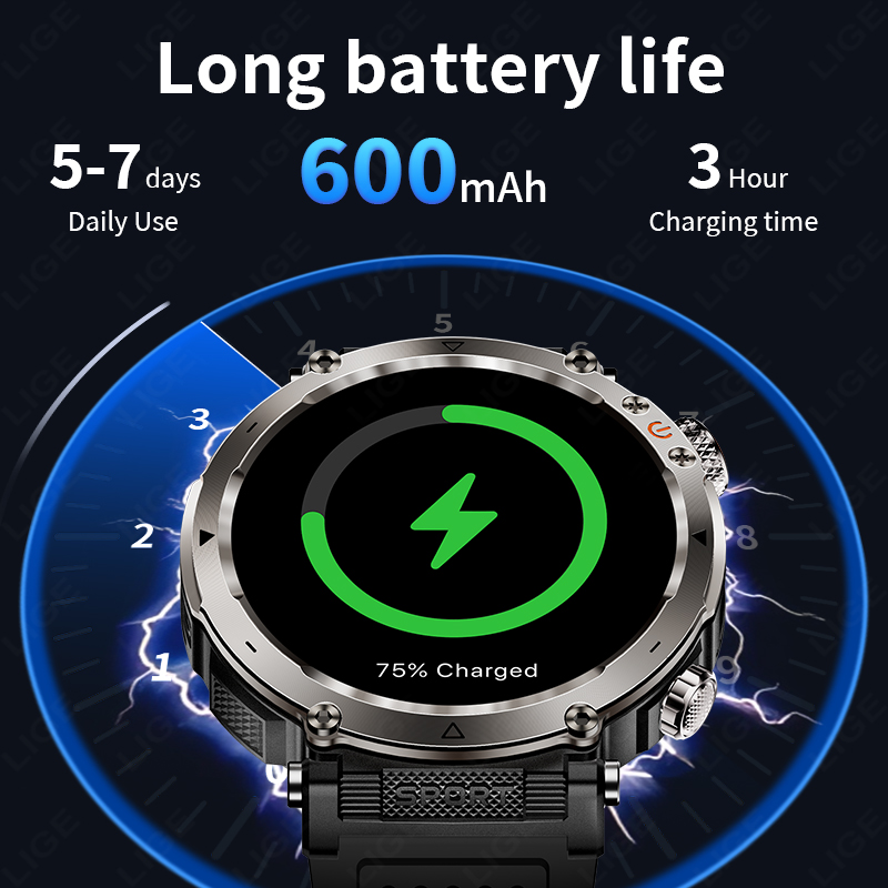 New Military Outdoor Smartwatc - Smartwatch review and price