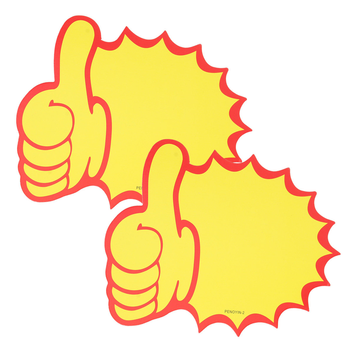 100Pcs Thumb Shaped Yellow Pap - Jewelry Stores With Watches review and price