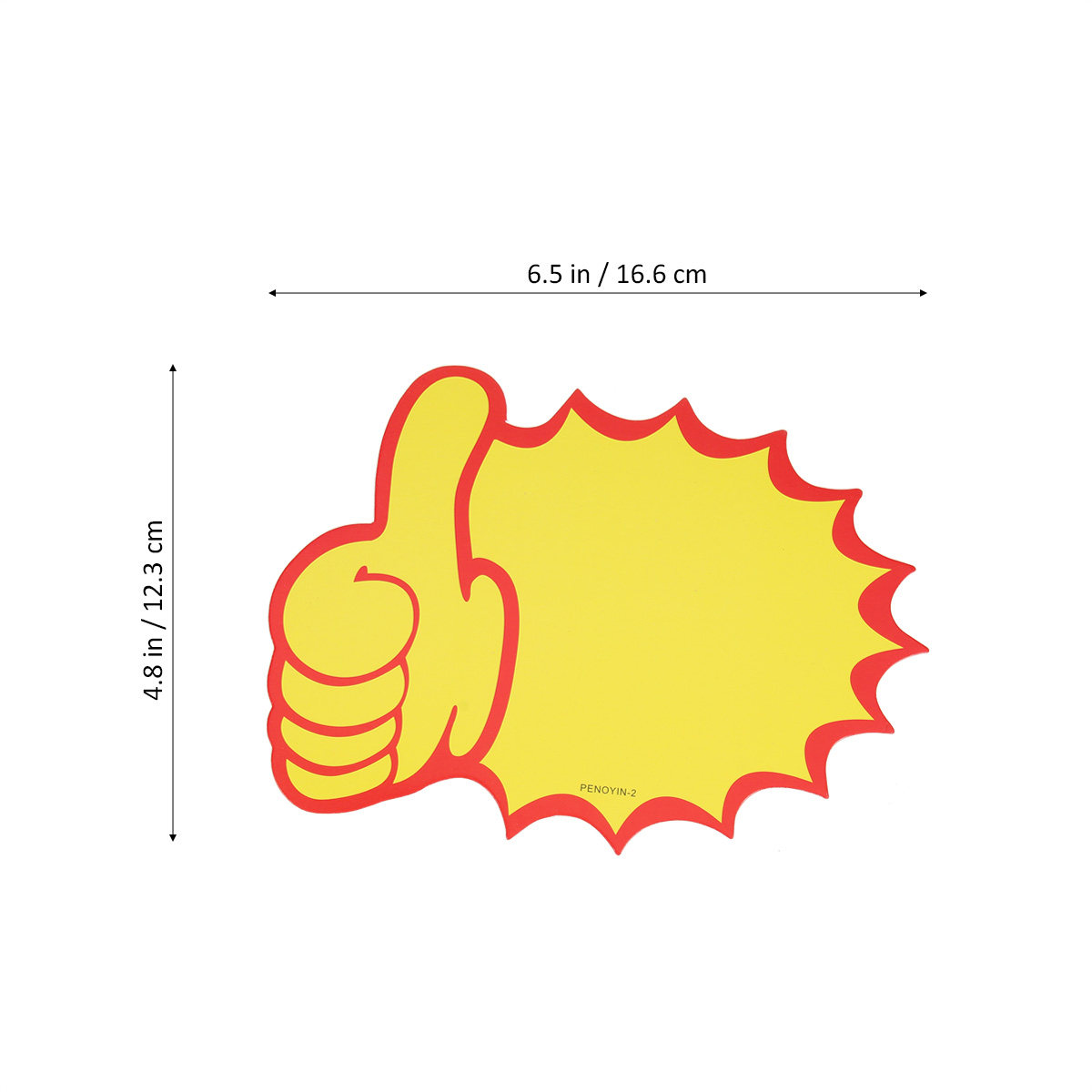 100Pcs Thumb Shaped Yellow Pap - Jewelry Stores With Watches review and price