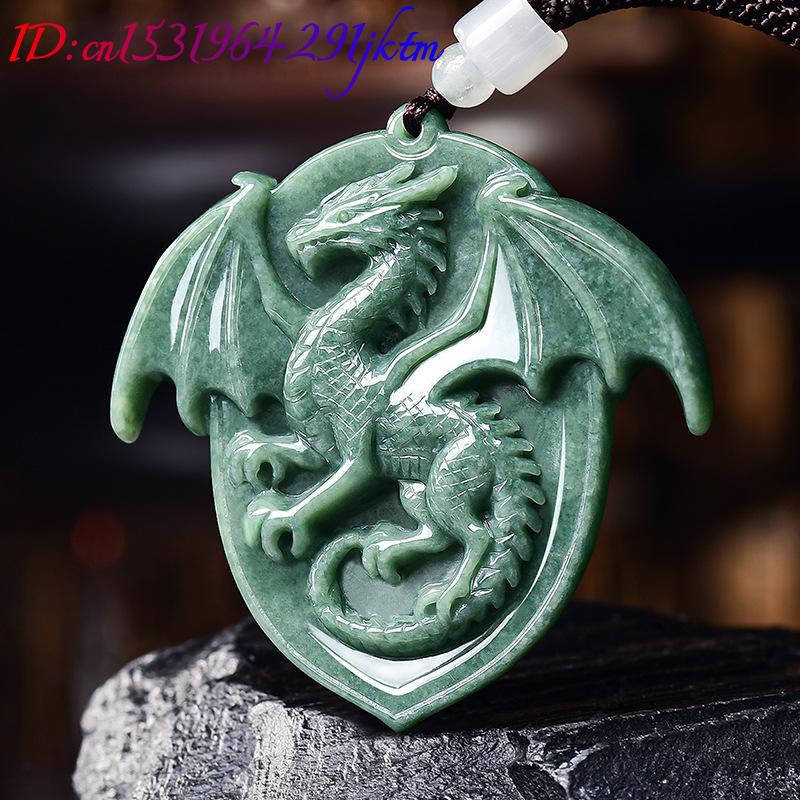 Natural Burmese Jadeite Dragon - Jewelry & Watches Store review and price