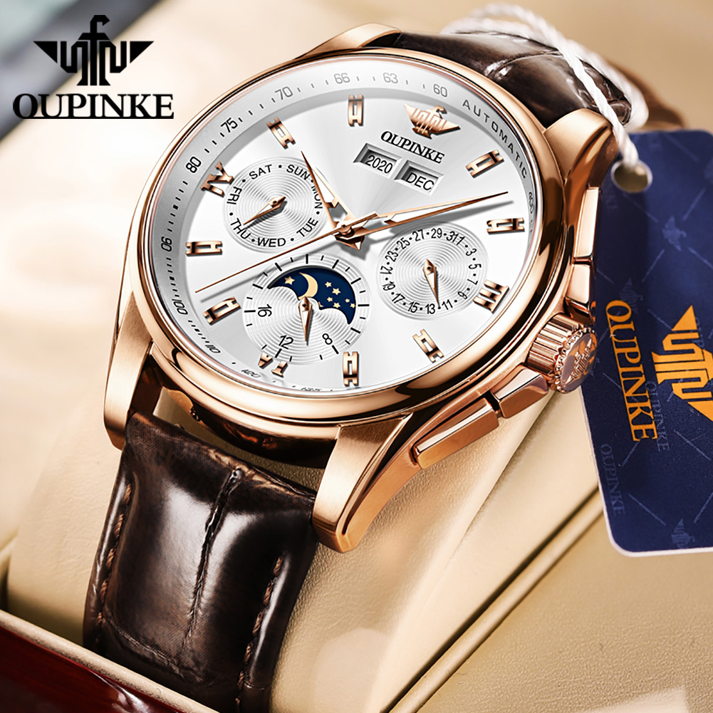 OUPINKE Men's Watches Casual T - Mens Mechanical Watch review and price