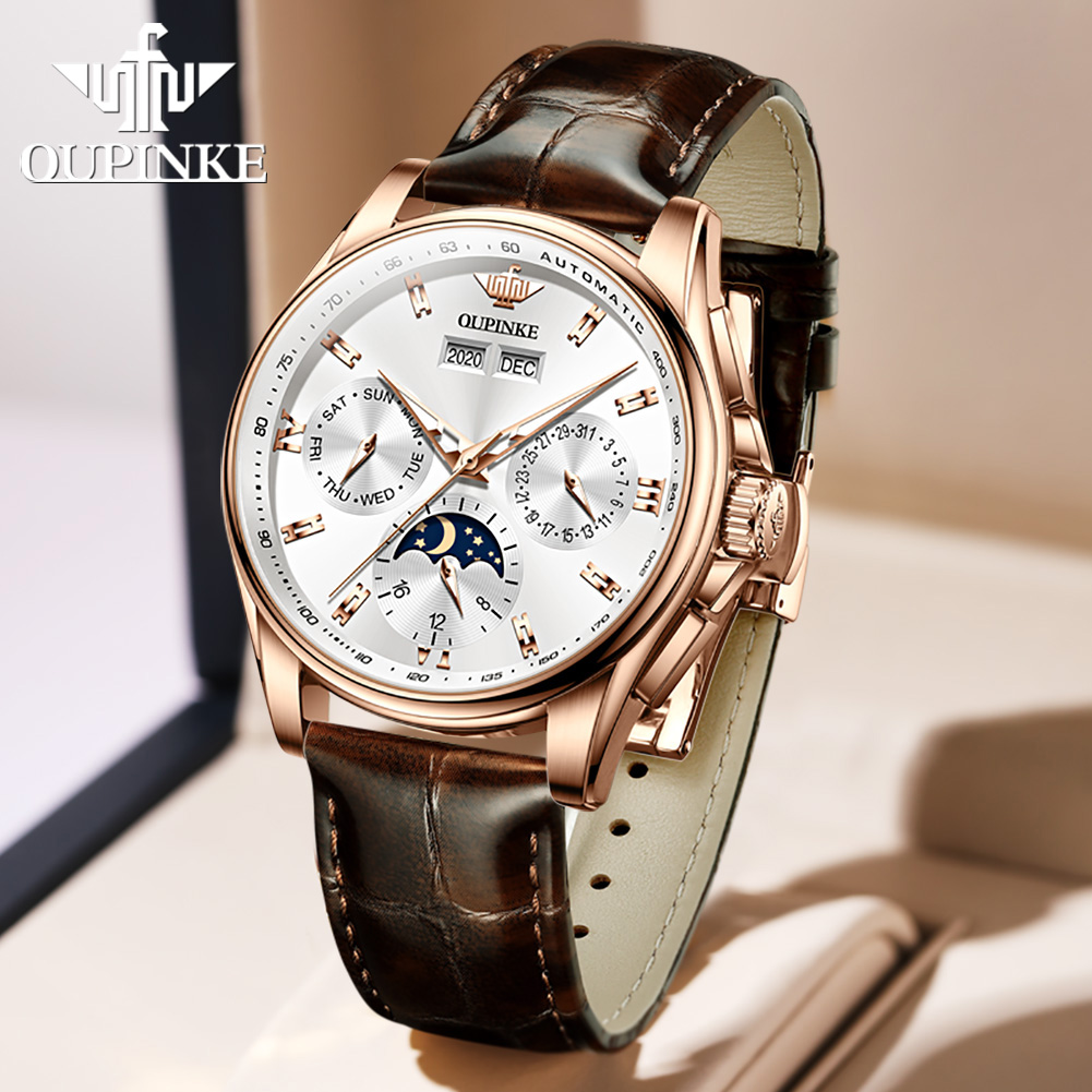 OUPINKE Men's Watches Casual T - Mens Mechanical Watch review and price