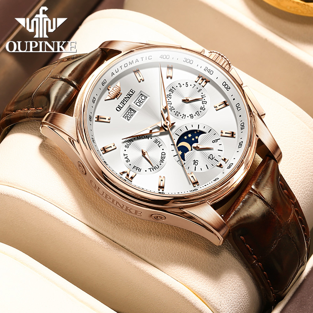 OUPINKE Men's Watches Casual T - Mens Mechanical Watch review and price