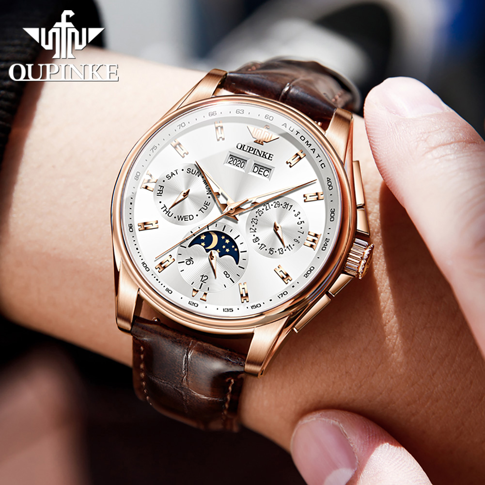 OUPINKE Men's Watches Casual T - Mens Mechanical Watch review and price