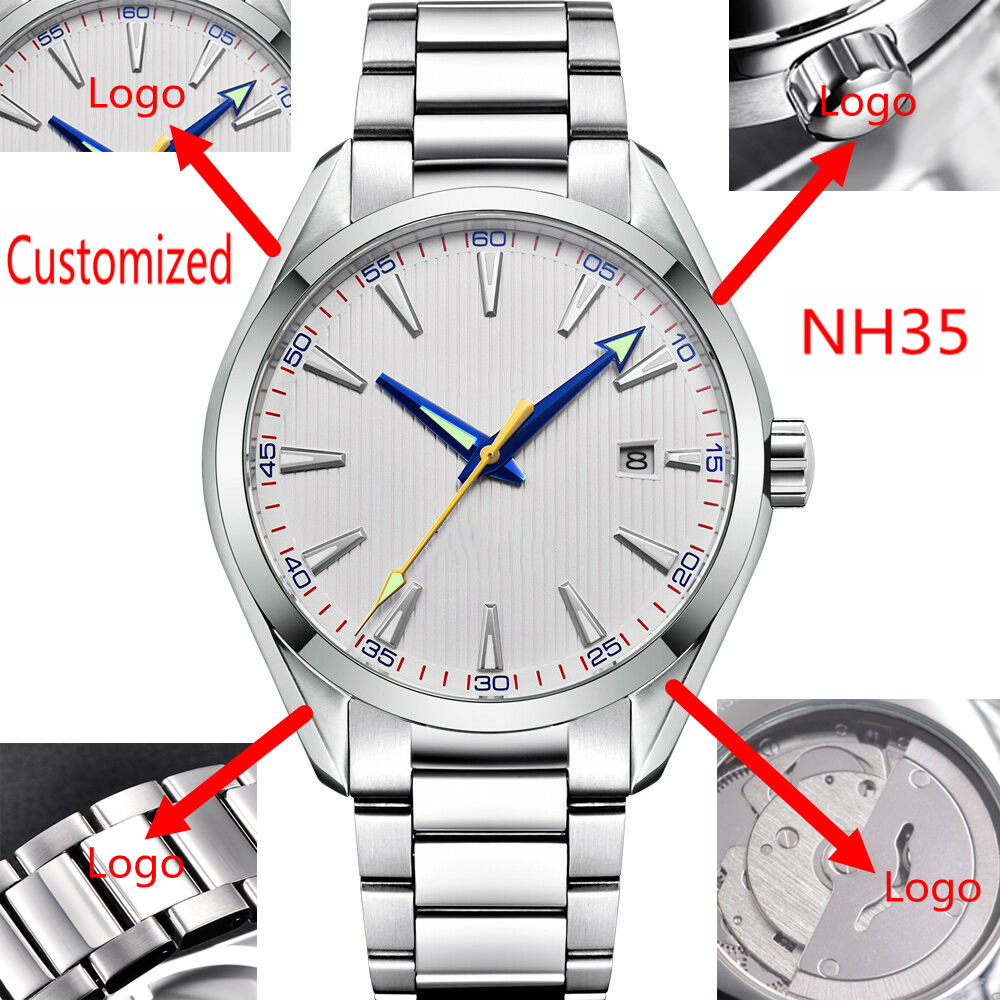 Custom Logo 41mm Men Miyota/NH - Mens Mechanical Watch review and price