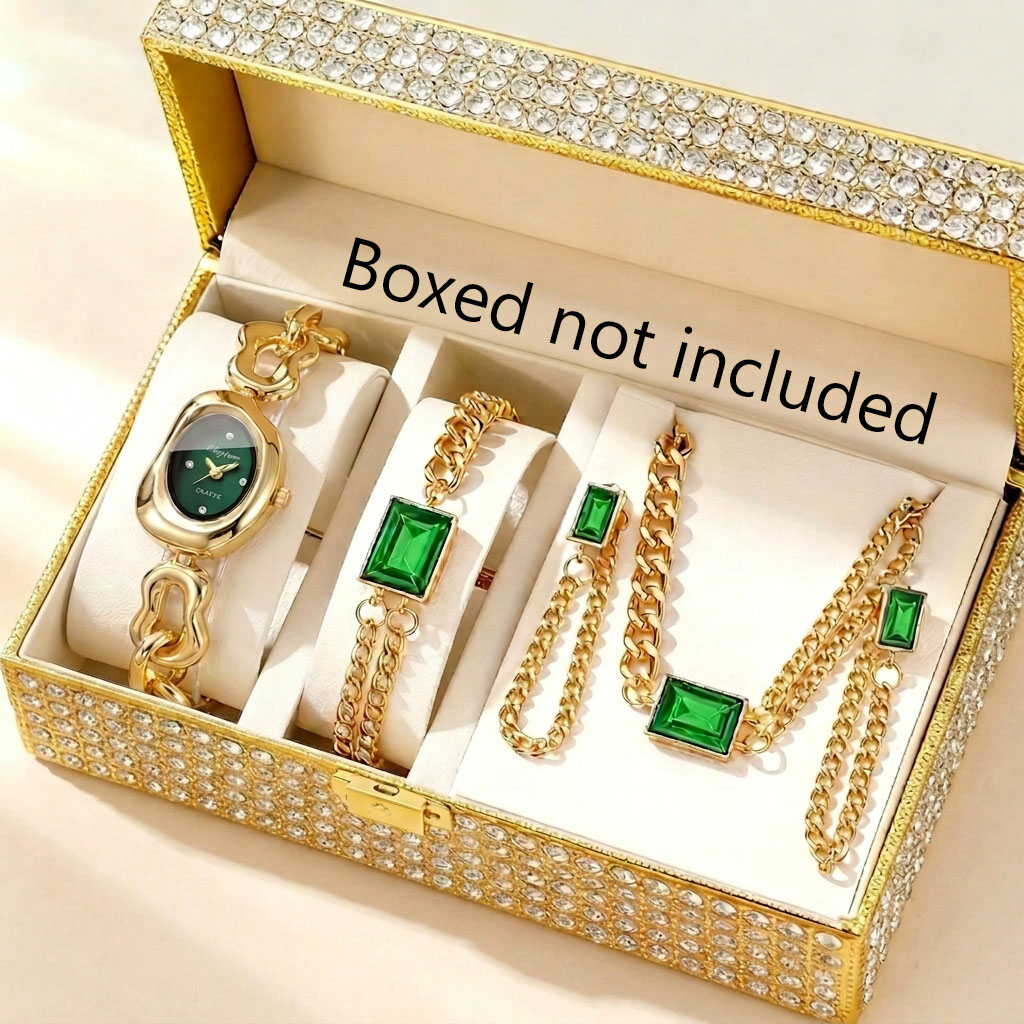 5PCS Fashion Irregular Women Q - Jewelry Box Organizer Watches review and price